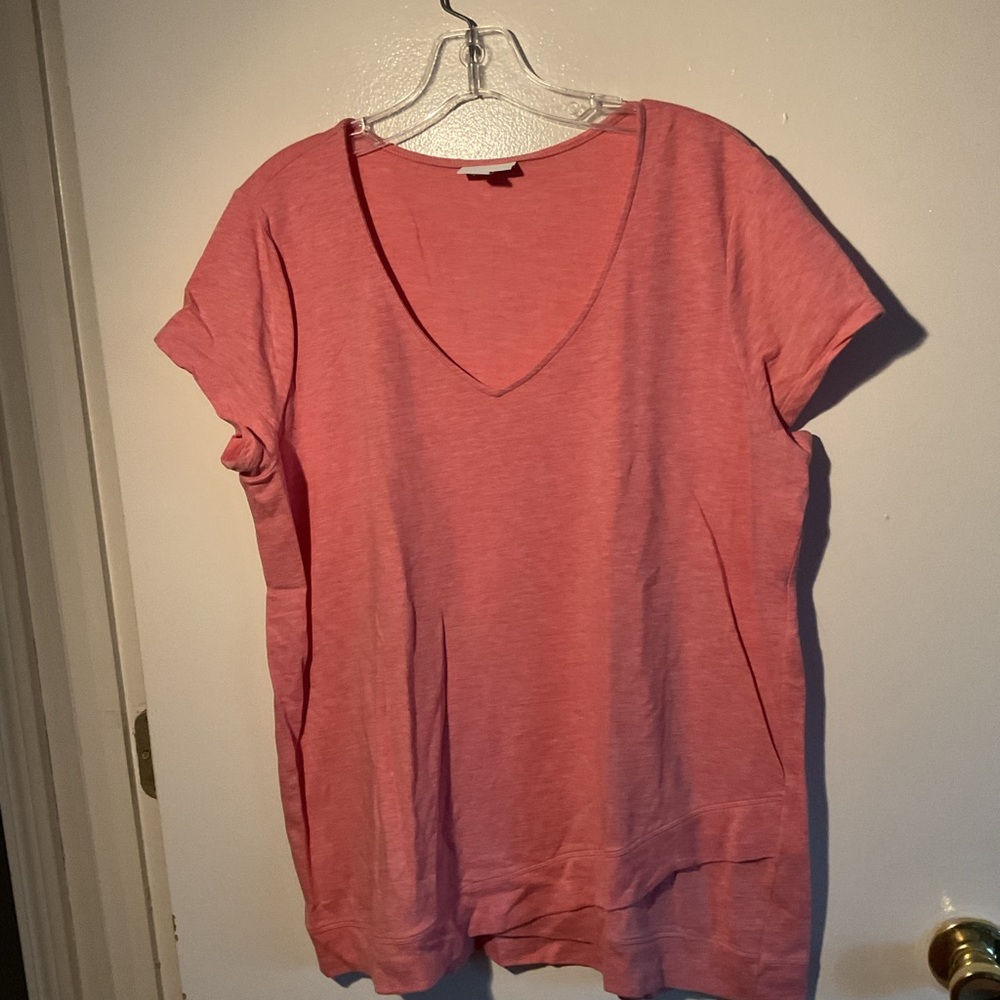 J.Jill Pure Jill Pink V-Neck Women's Top